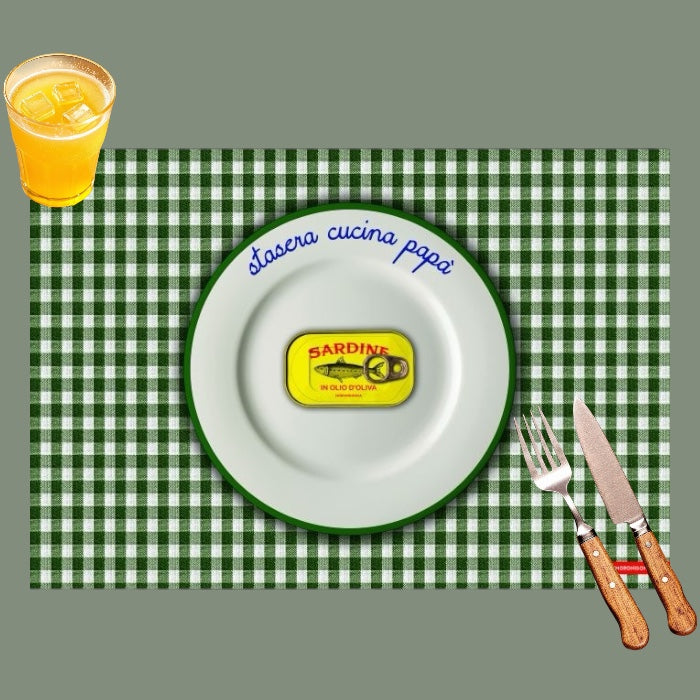 Tovaglietta 30x44cm - STASERA CUCINA PAPÁ