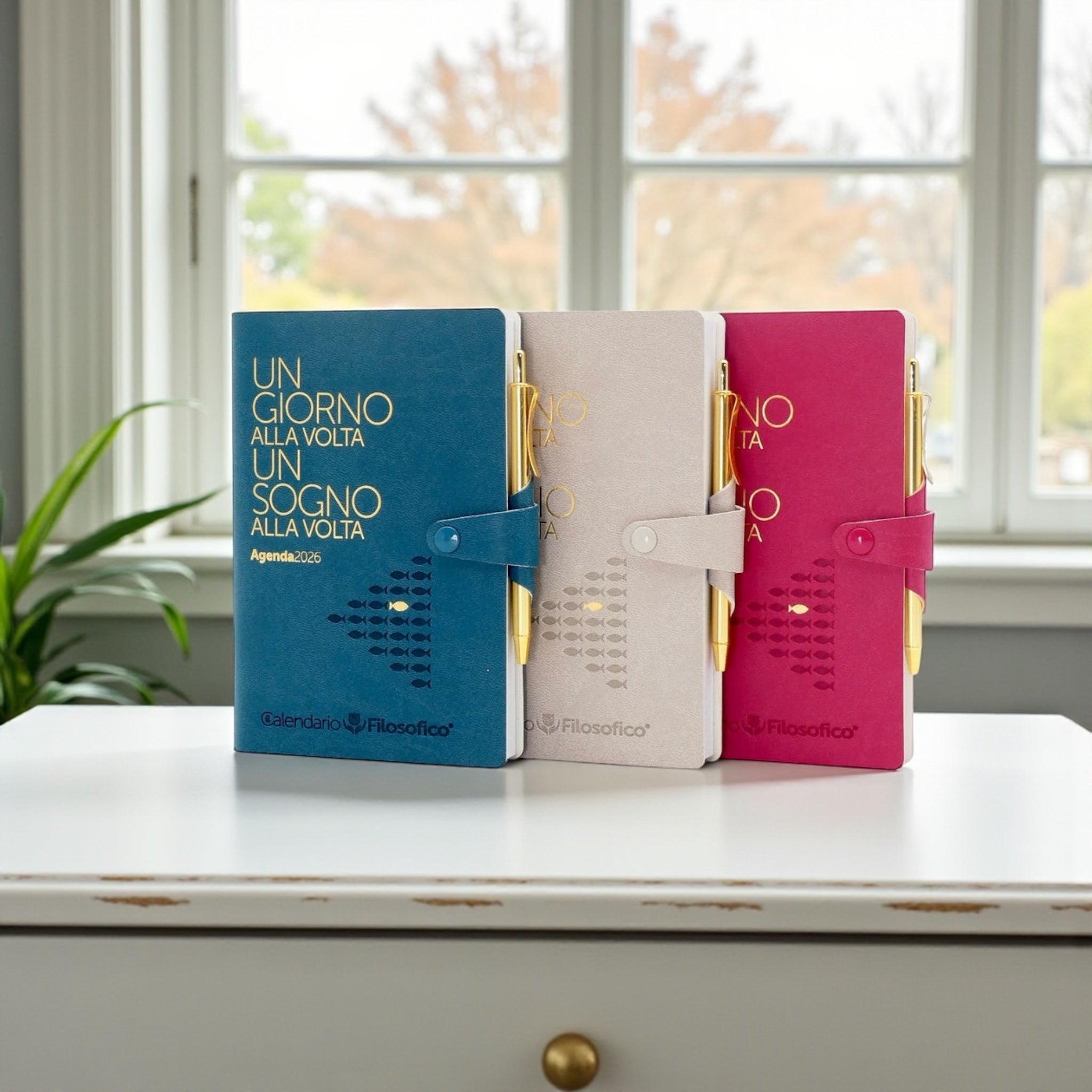 Agenda Filosofica Giornaliera 2026 - PICCOLA 9,5 x 14,5 cm