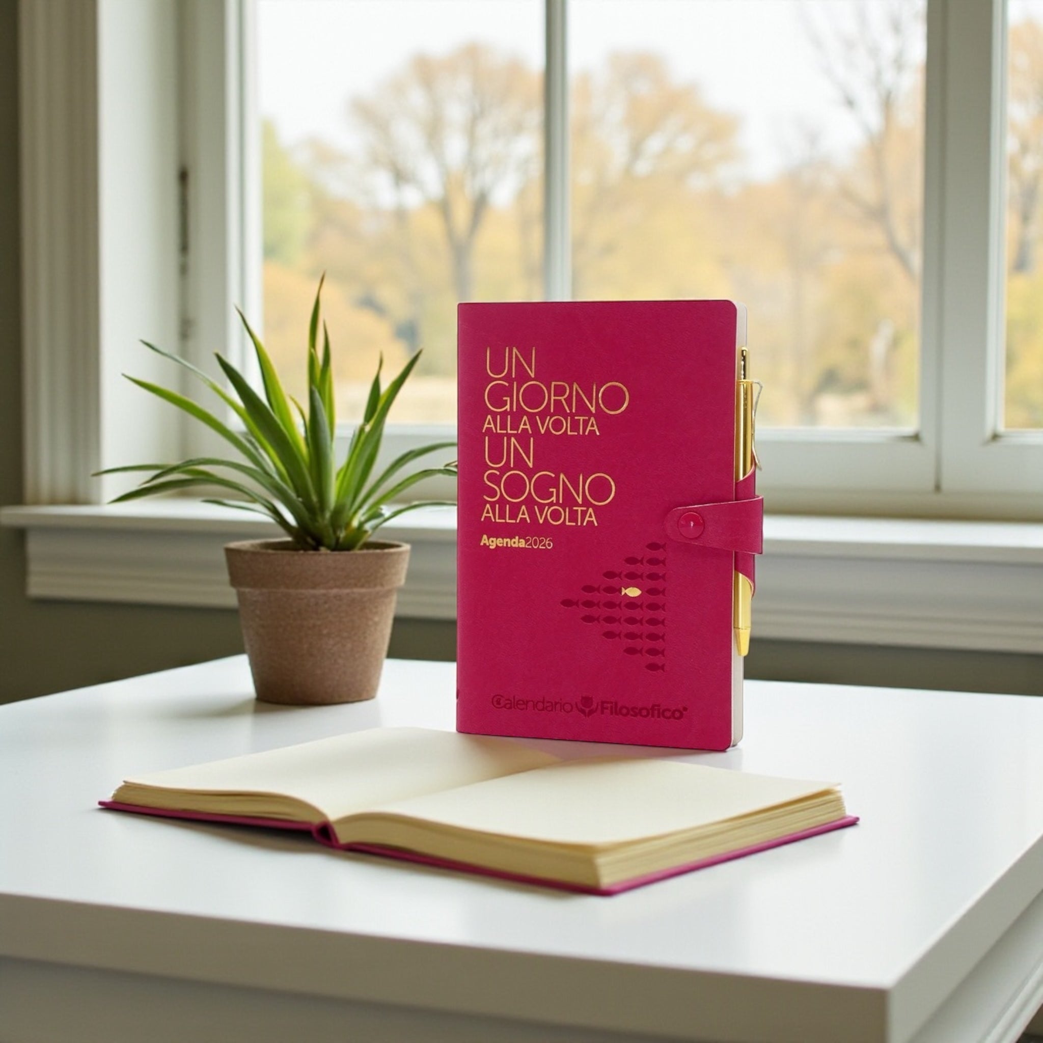 Agenda Filosofica Giornaliera 2026 - PICCOLA 9,5 x 14,5 cm