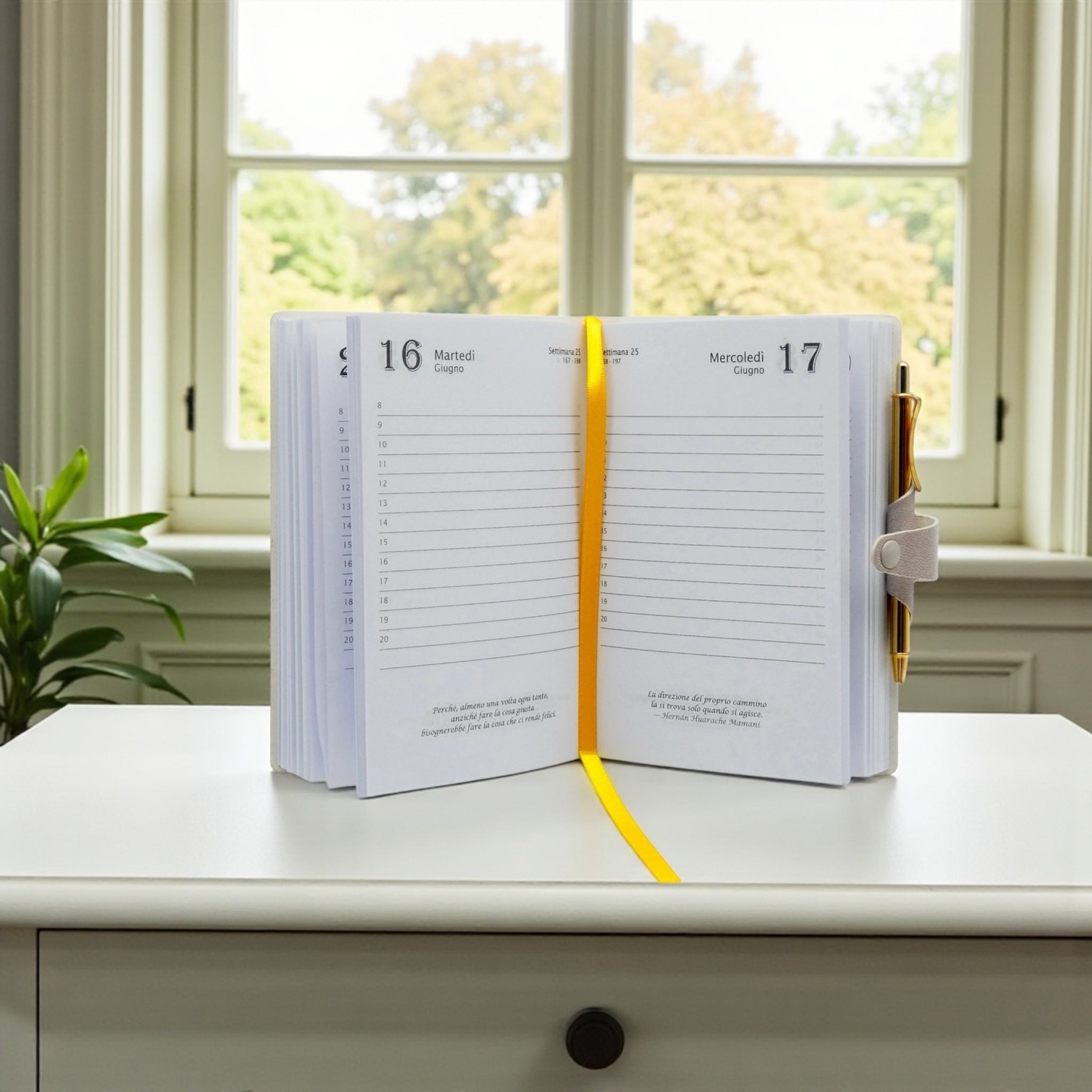 Agenda Filosofica Giornaliera 2026 - PICCOLA 9,5 x 14,5 cm