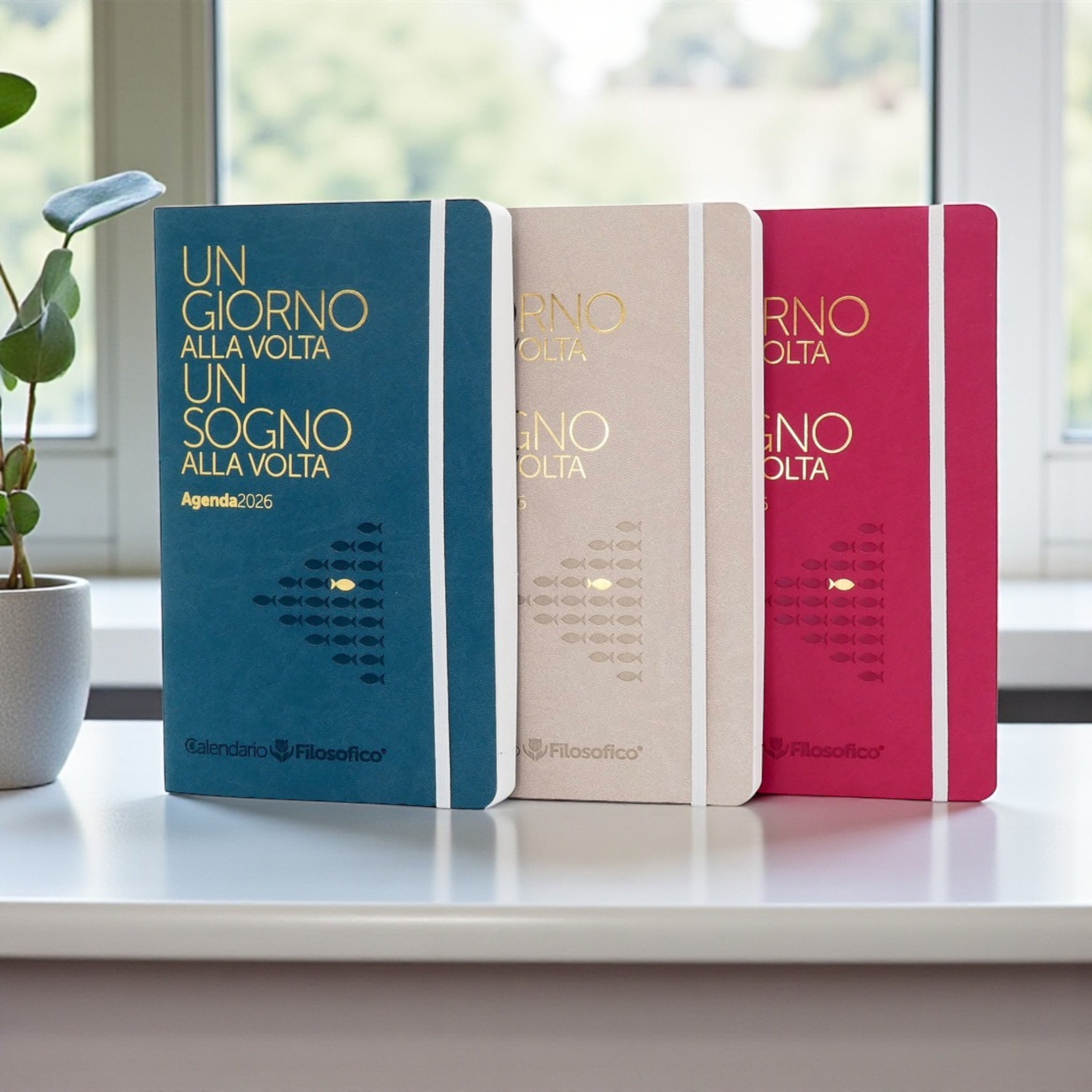 Agenda Filosofica Giornaliera 2026 - MEDIA  13 x 21 cm