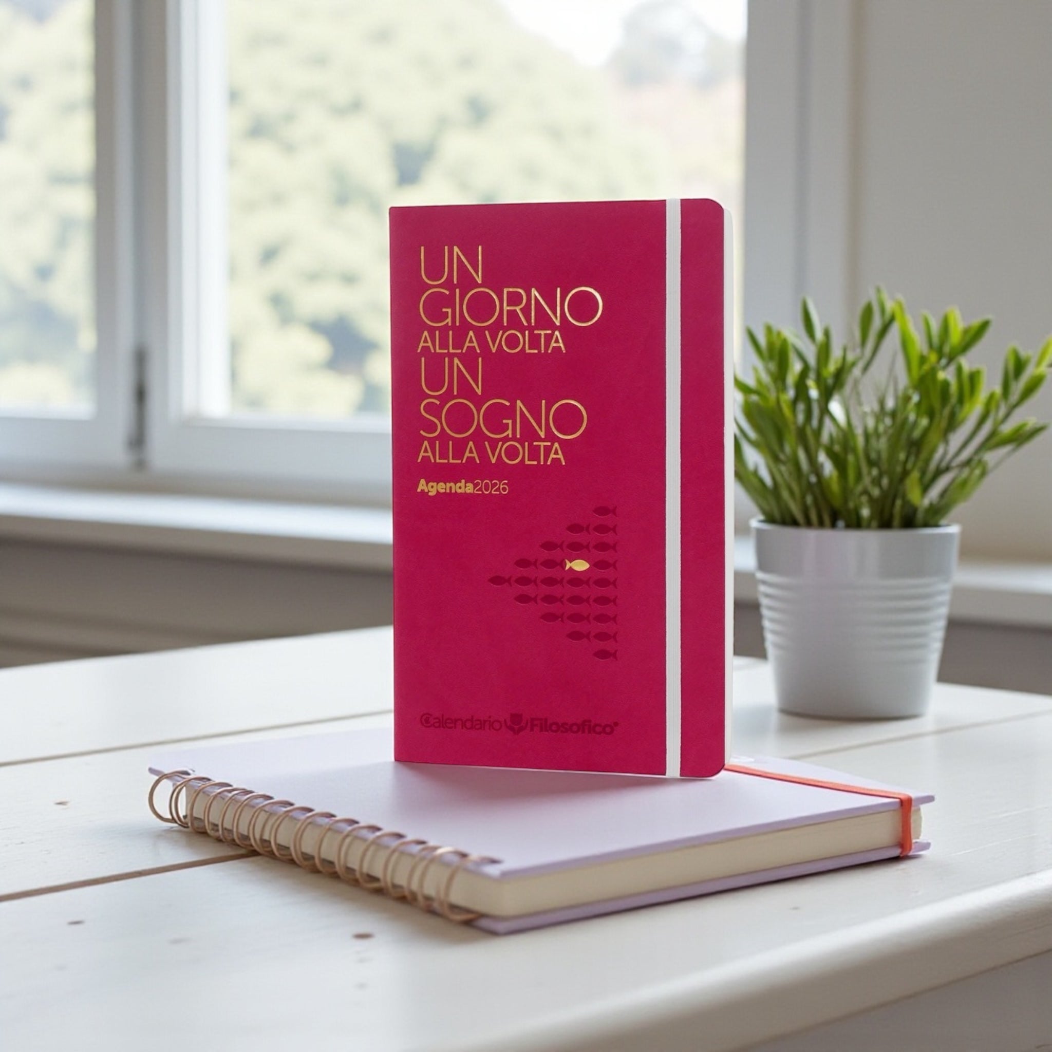 Agenda Filosofica Giornaliera 2026 - MEDIA  13 x 21 cm