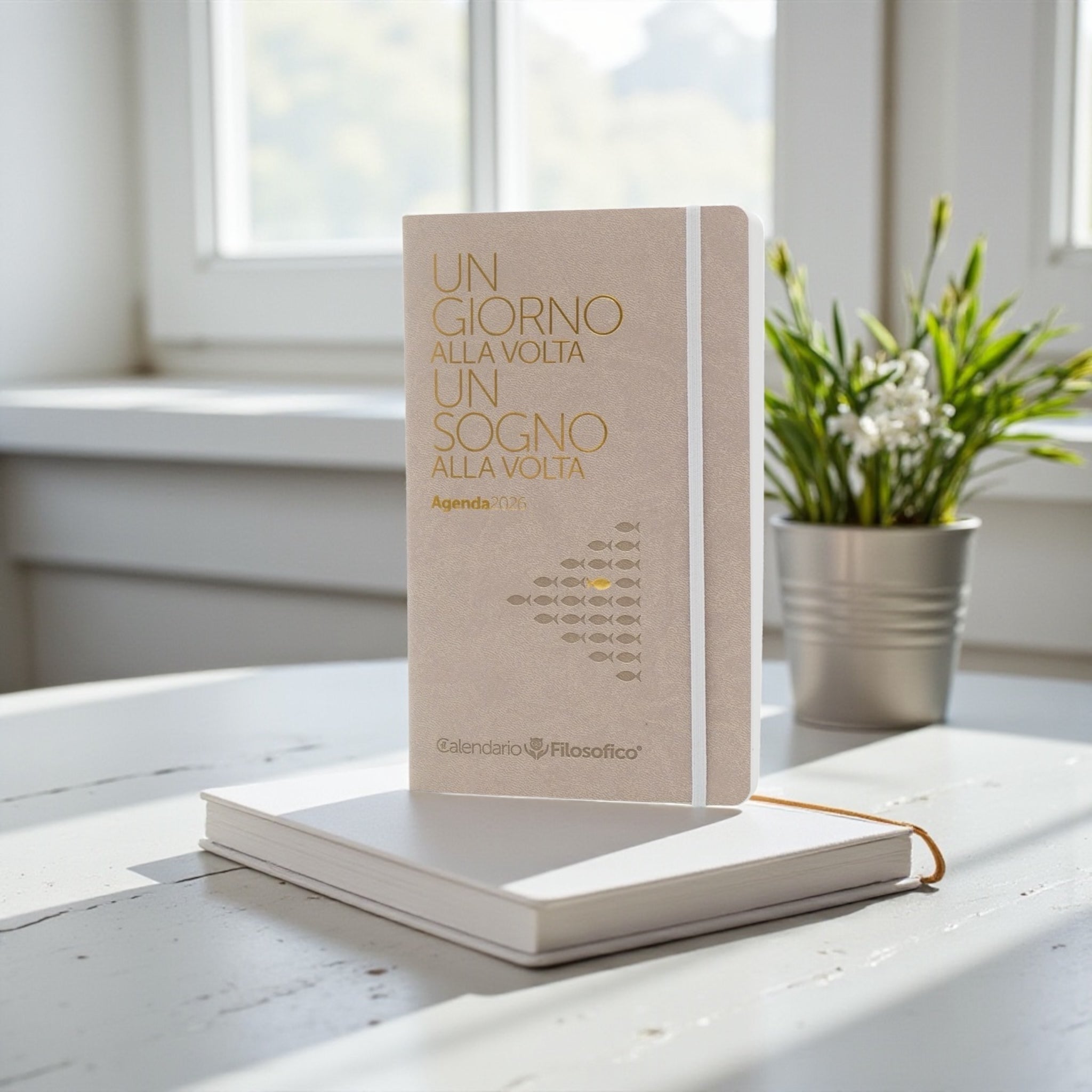 Agenda Filosofica Giornaliera 2026 - MEDIA  13 x 21 cm
