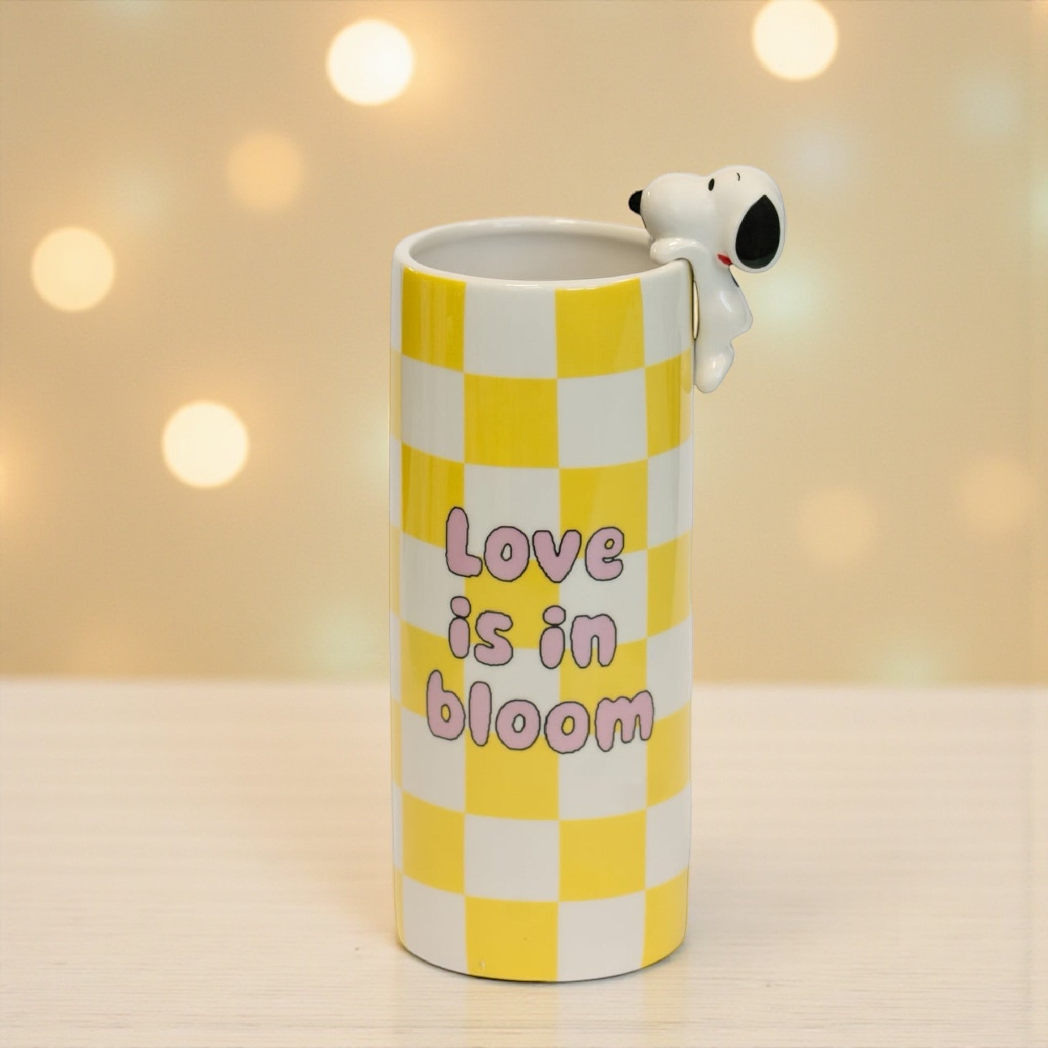 Vaso LOVE IS IN BLOOM  - Giallo