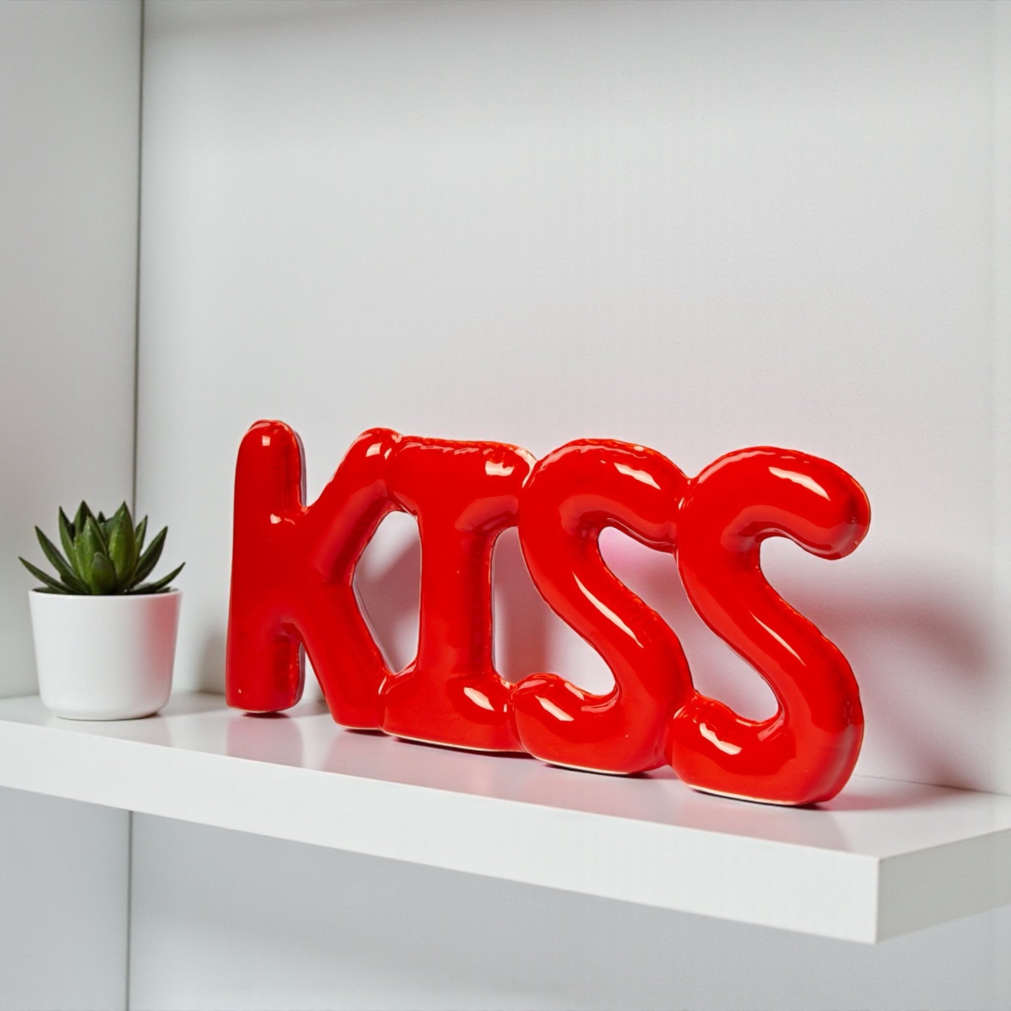 KISS BALLOON - Rosso