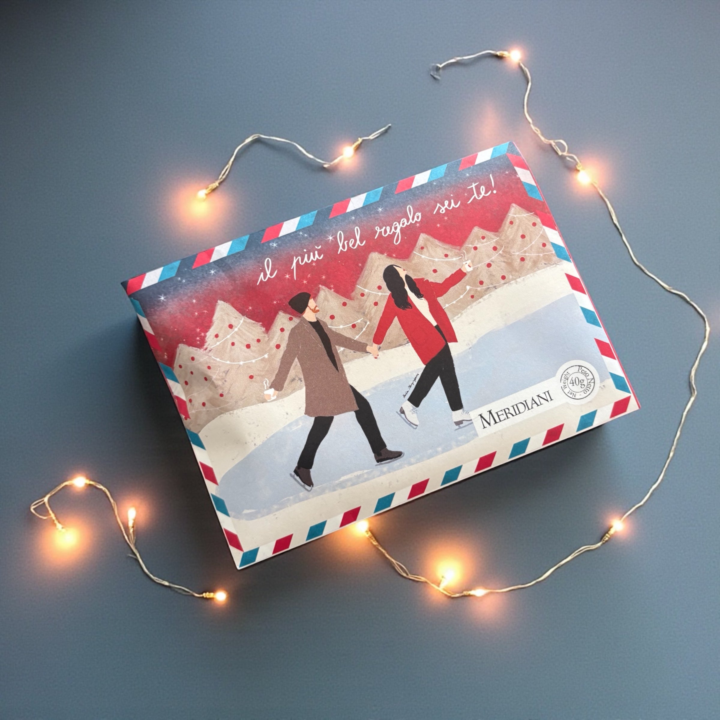 Set 4 BUSTE DEDICATE NATALE - Miscele di Té per Infusione