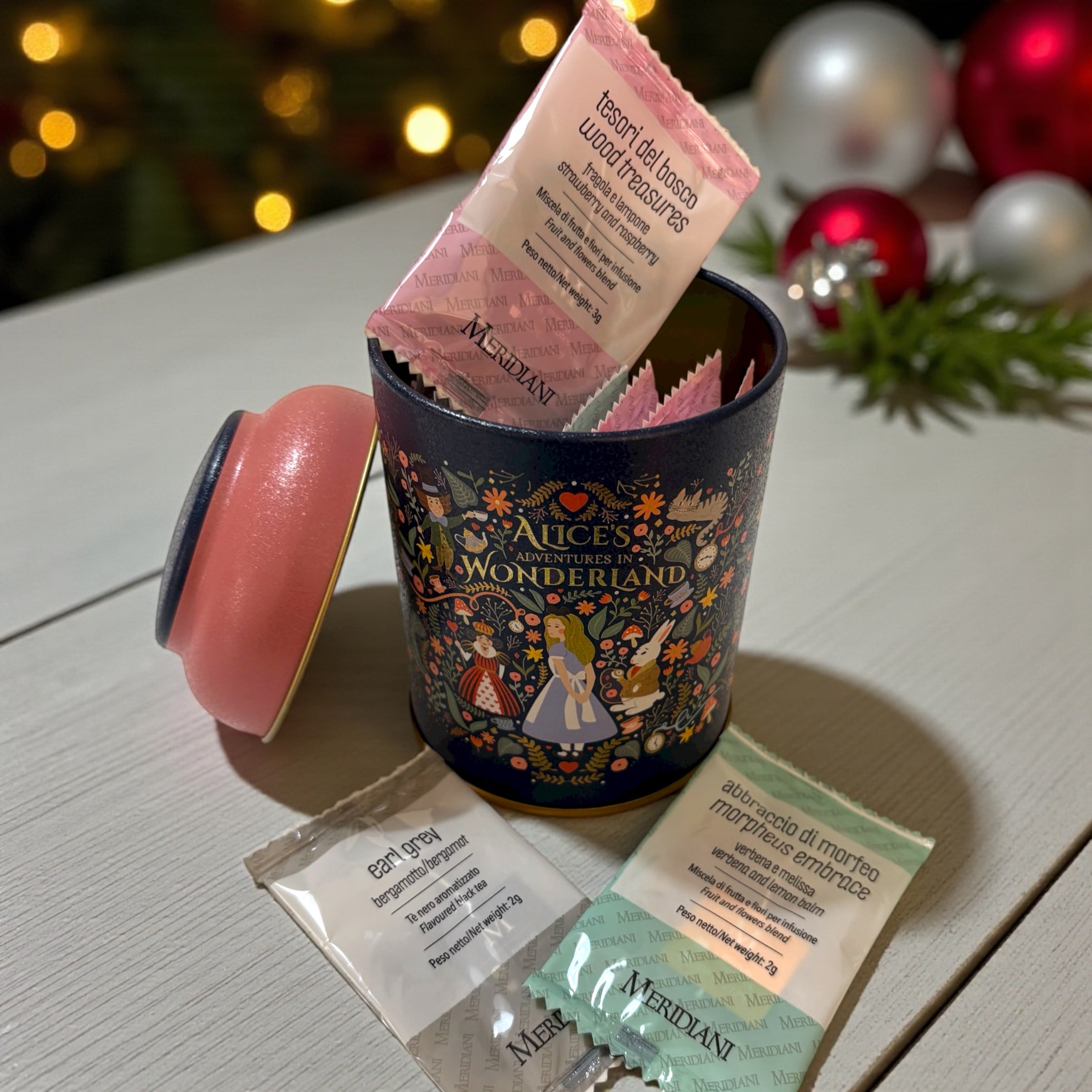 Selezione ALICE IN WONDERLAND - Miscele di Té per Infusione