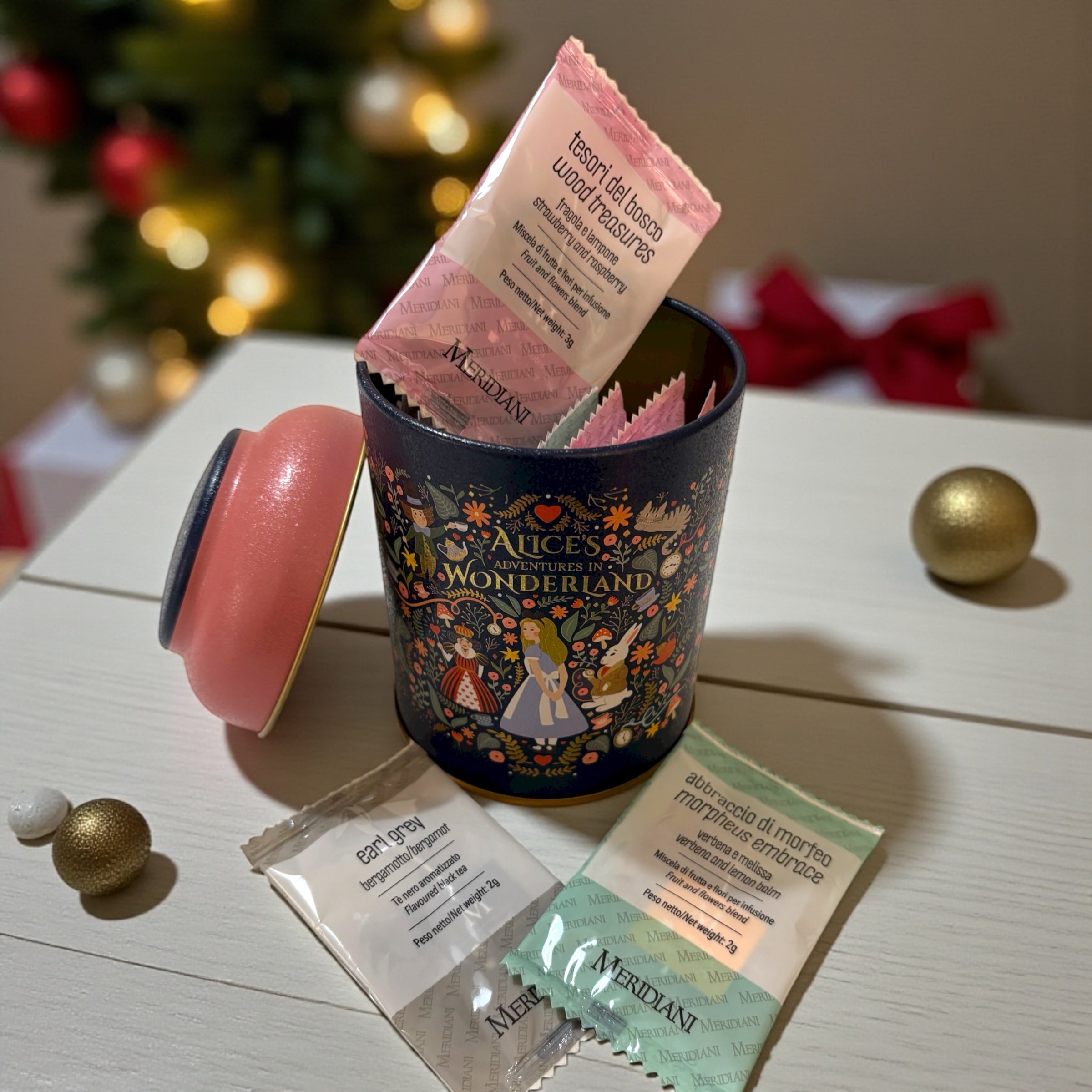 Selezione ALICE IN WONDERLAND - Miscele di Té per Infusione