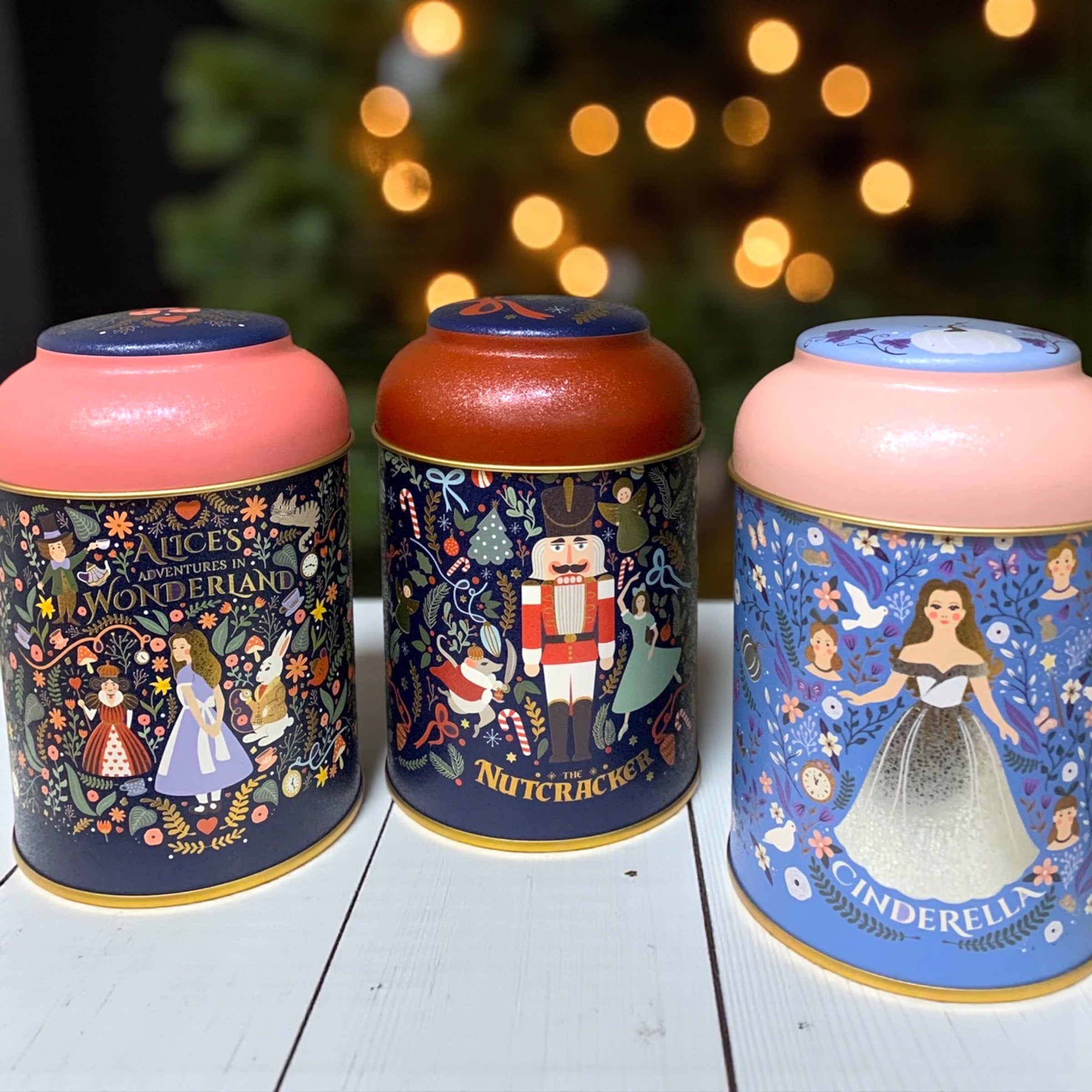 Selezione ALICE IN WONDERLAND - Miscele di Té per Infusione