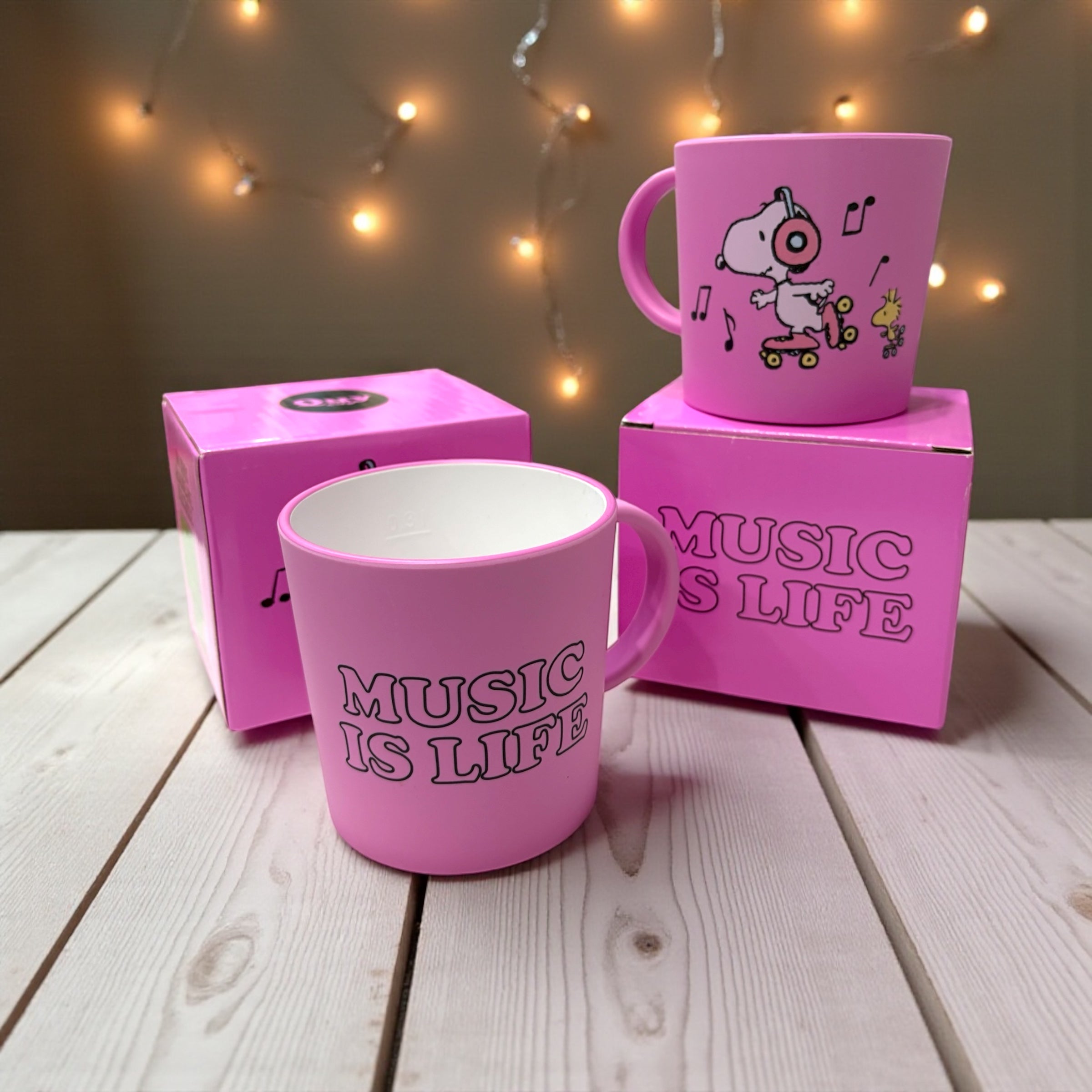 Tazza SNOOPY - MUSIC IS LIFE