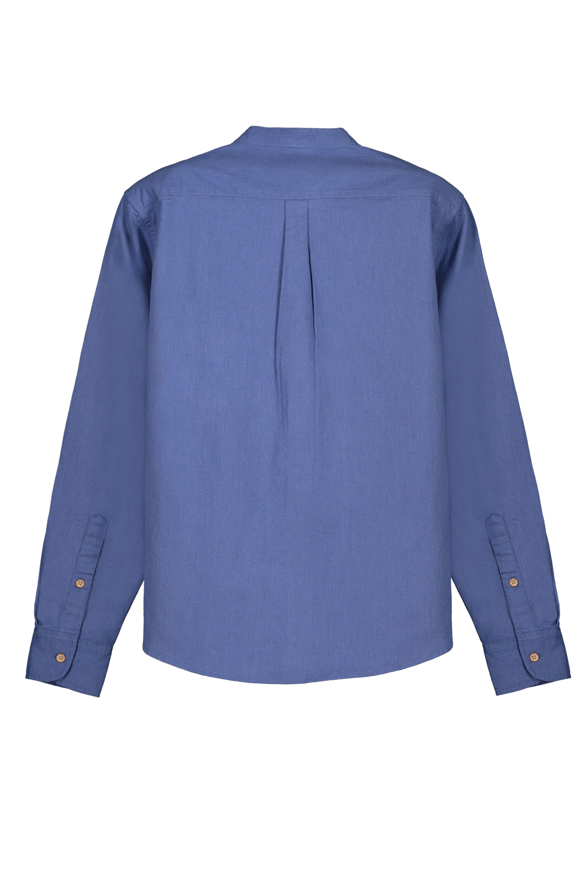 Camicia Coreana Lino Avio