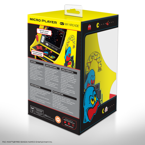 PAC MAN -  Micro Player Retro