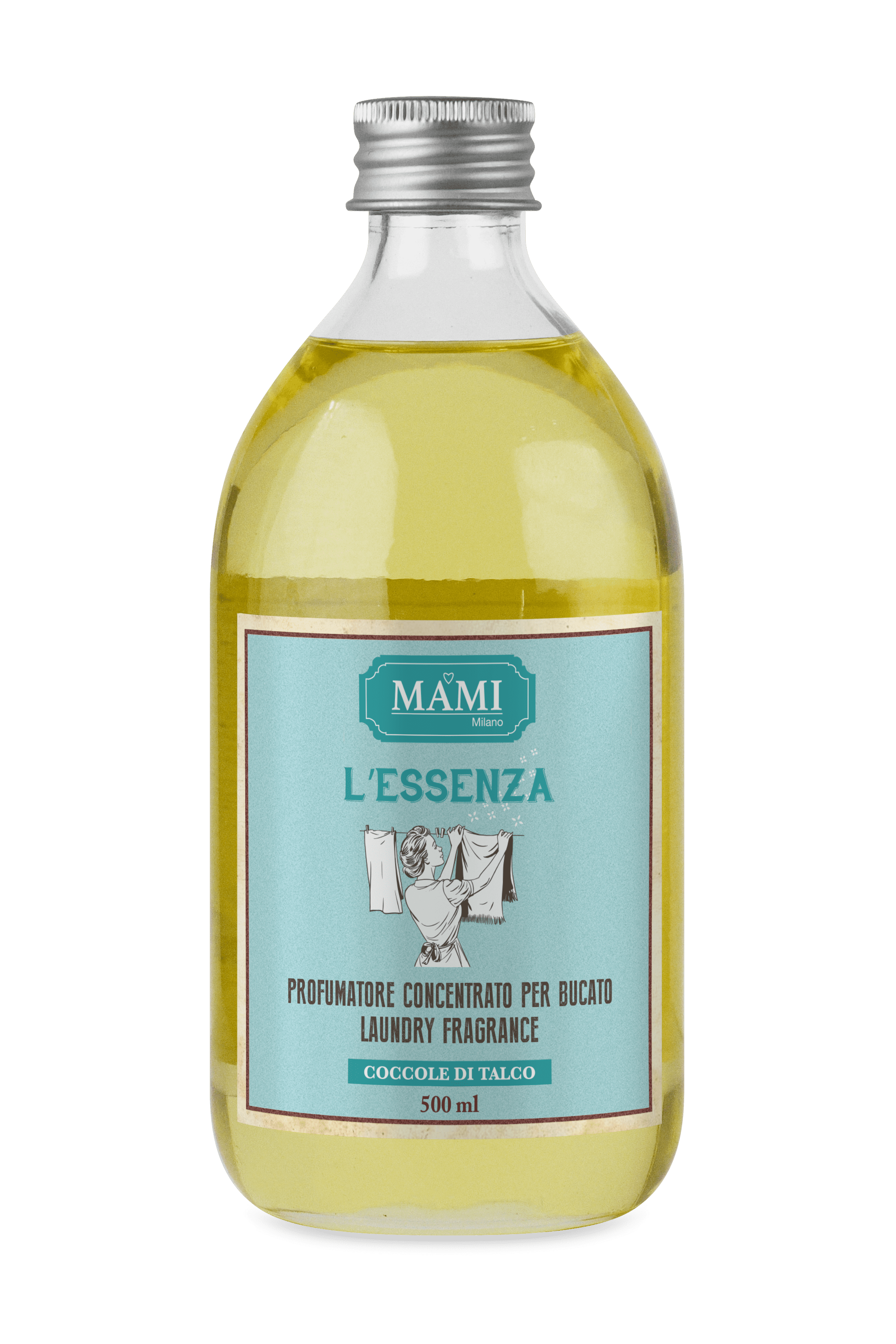 Essenza COCCOLE DI TALCO 500ml - Profumatore per bucato