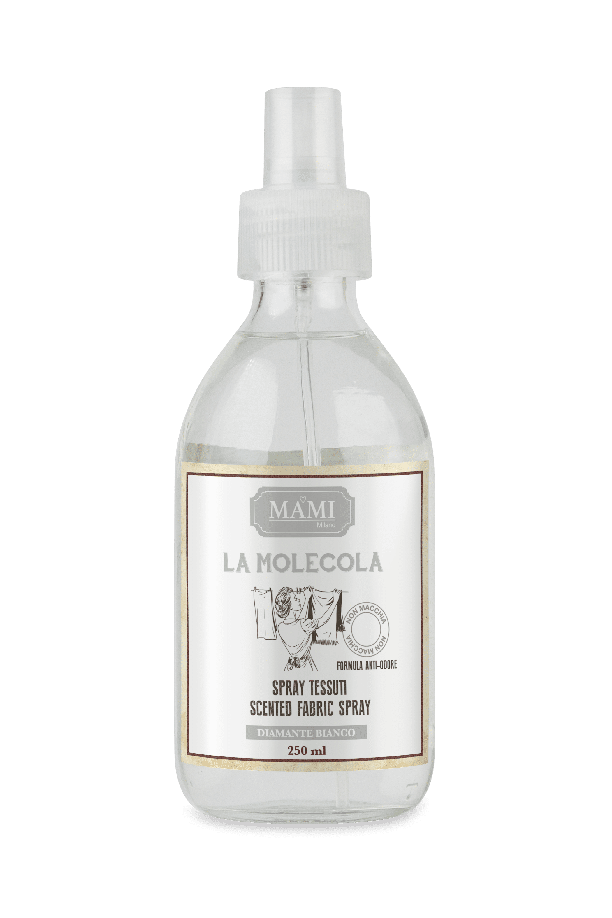 Molecola Spray Tessuti Antiodore - DIAMANTE BIANCO