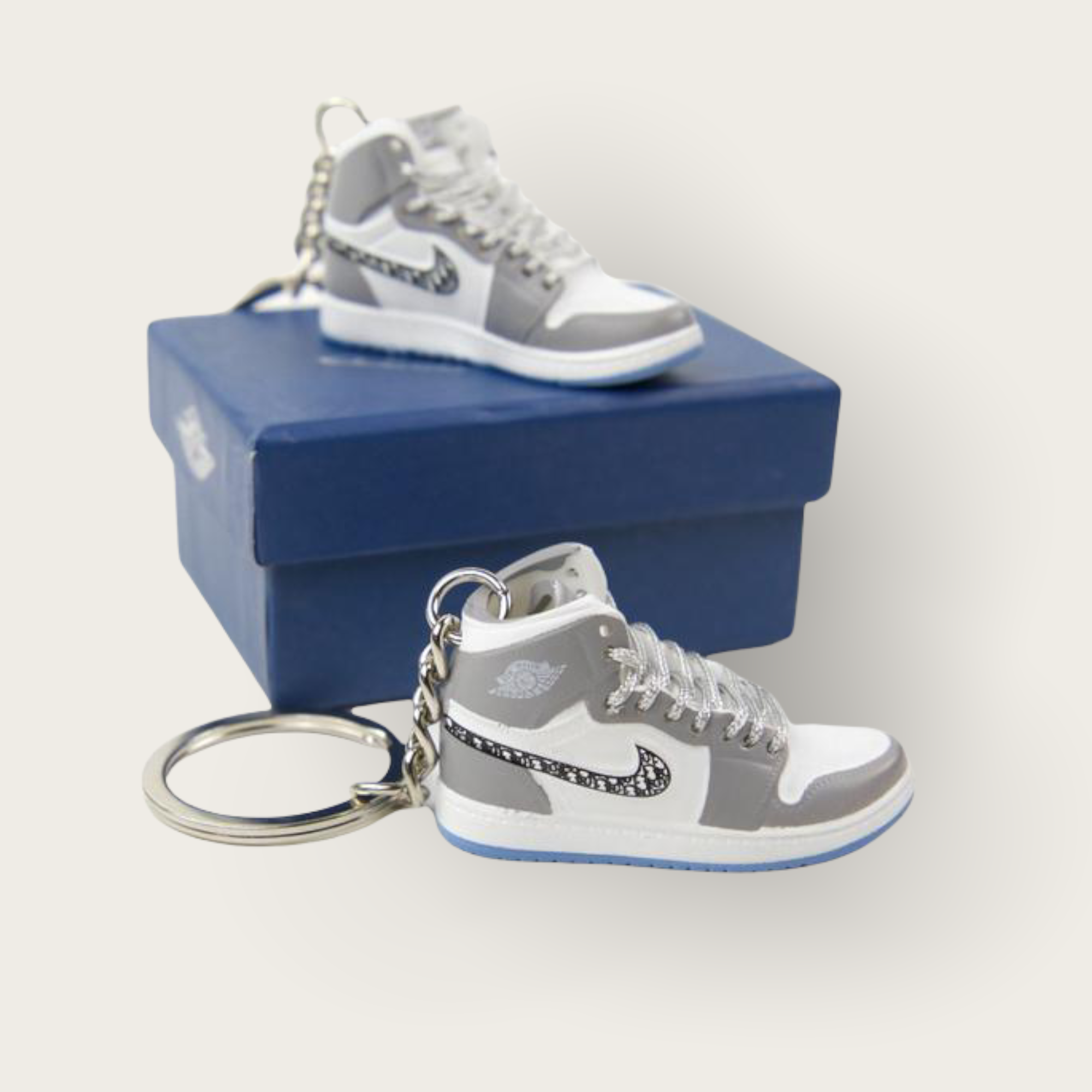 Portachiavi Mini Sneakers - Jordan 1 retro high Dior