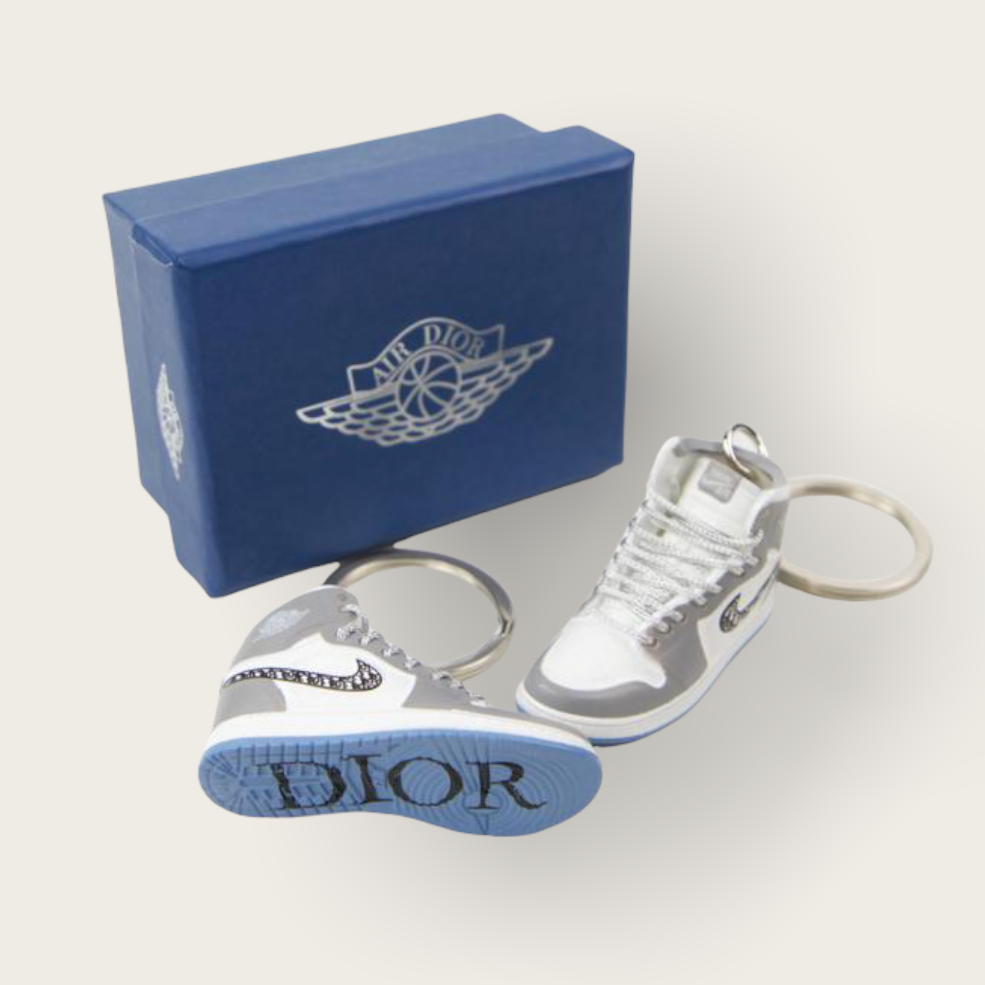 Portachiavi Mini Sneakers - Jordan 1 retro high Dior
