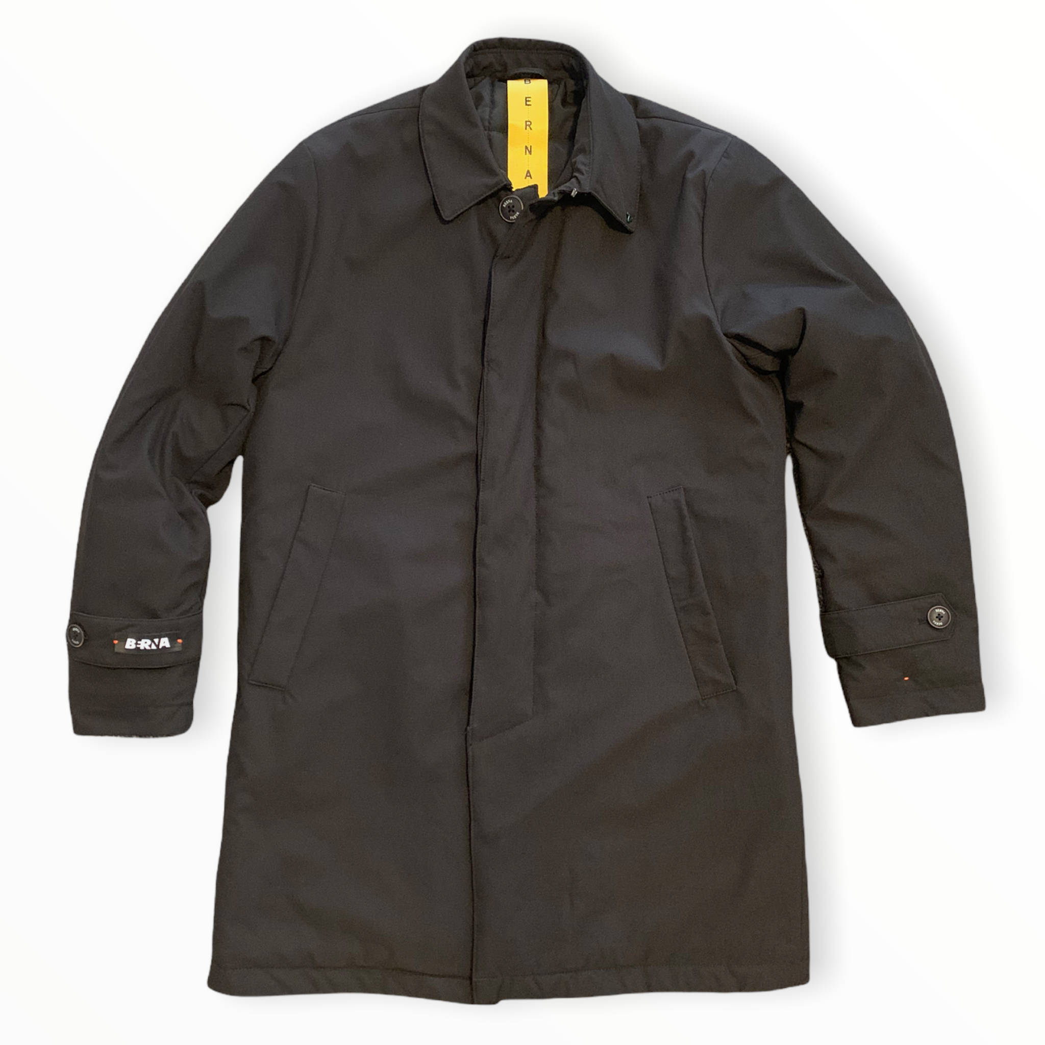 Cappotto Uomo Tecno Imbottito Nero