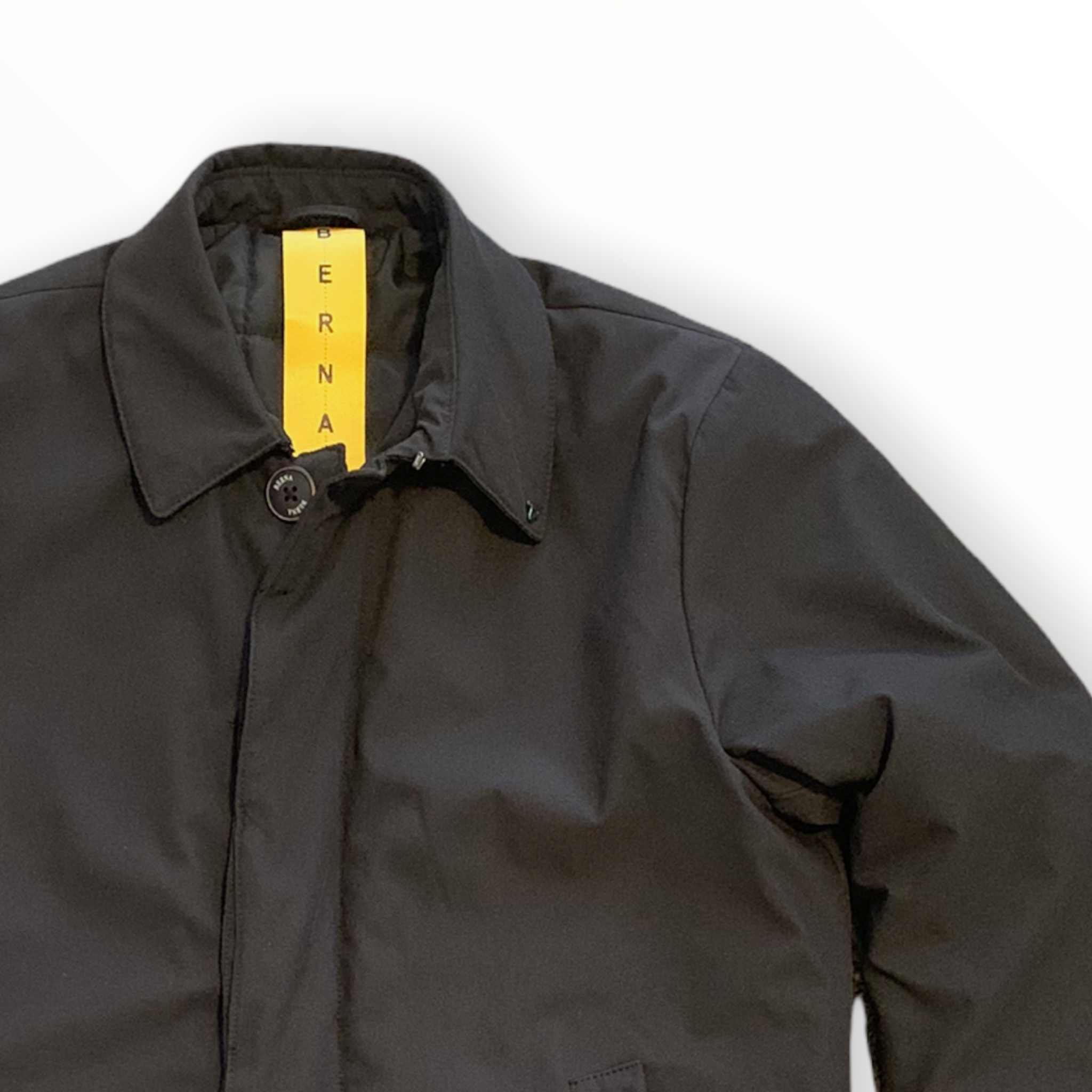 Cappotto Uomo Tecno Imbottito Nero