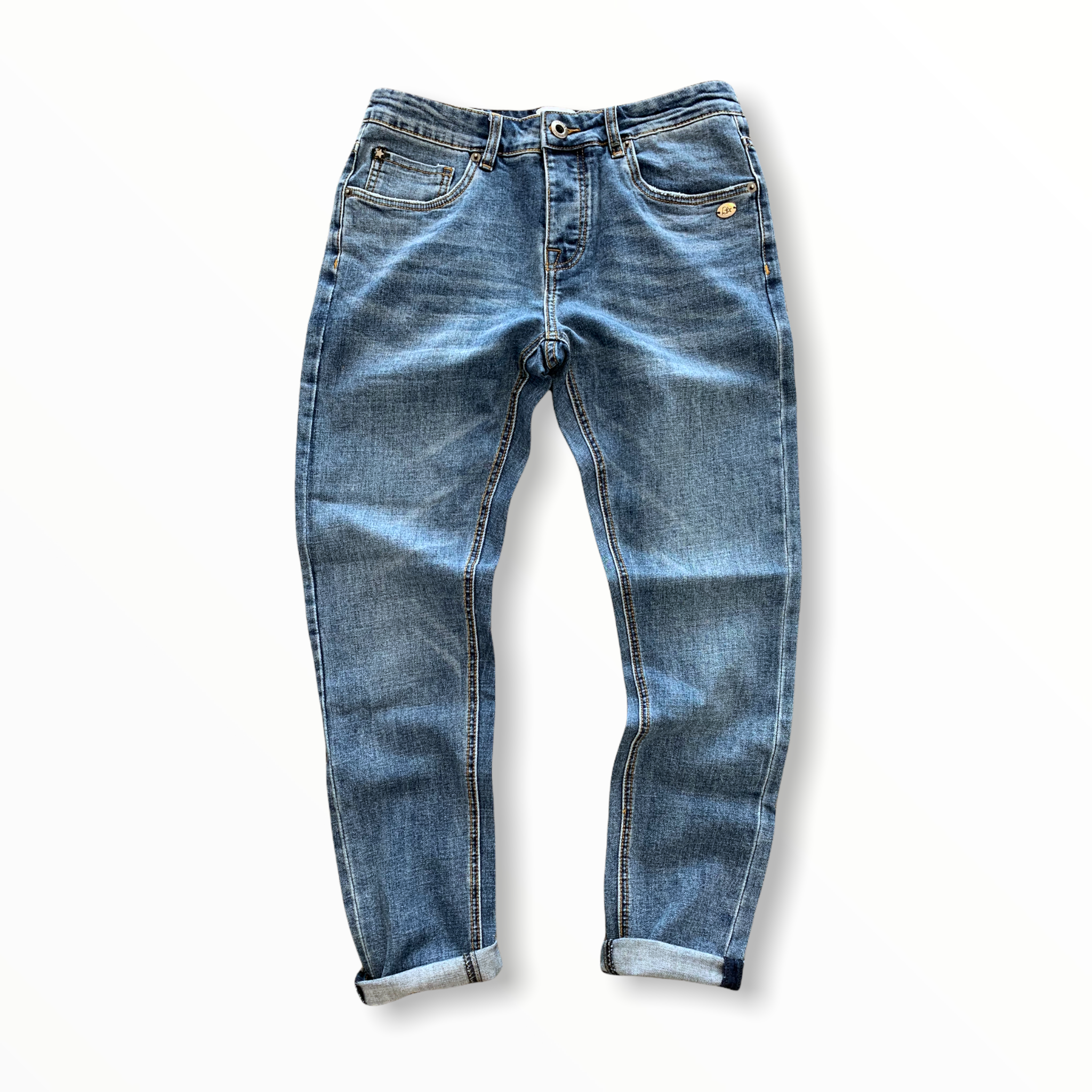 Jeans Uomo Berna Medium Washed