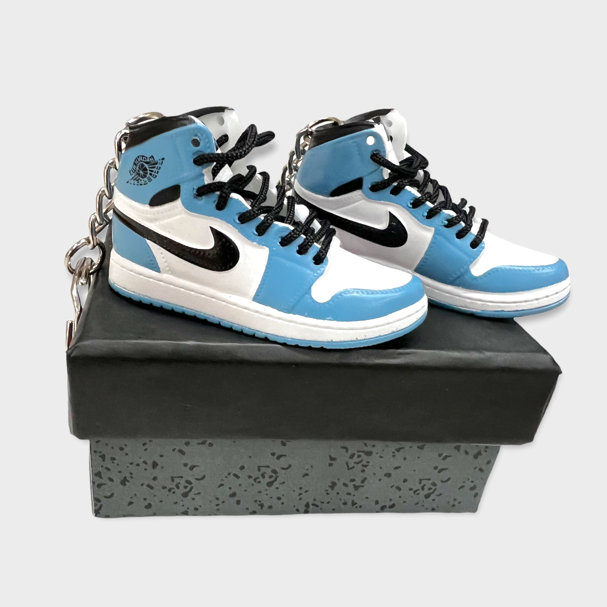 Portachiavi Mini Sneakers - Jordan 1 retro high University Blue