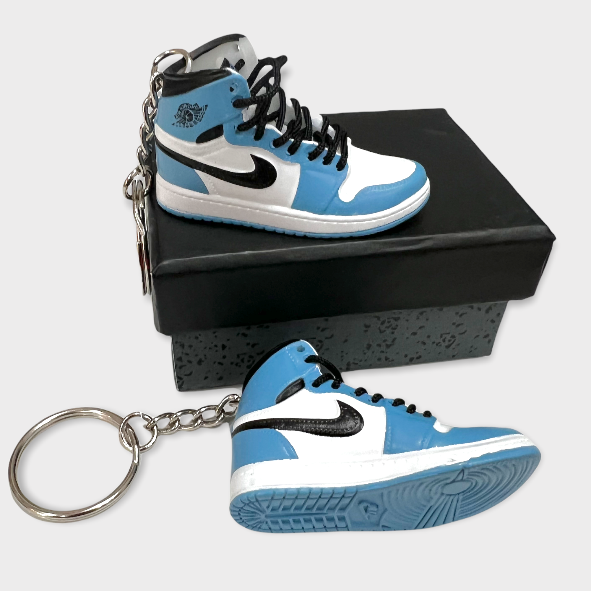 Portachiavi Mini Sneakers - Jordan 1 retro high University Blue