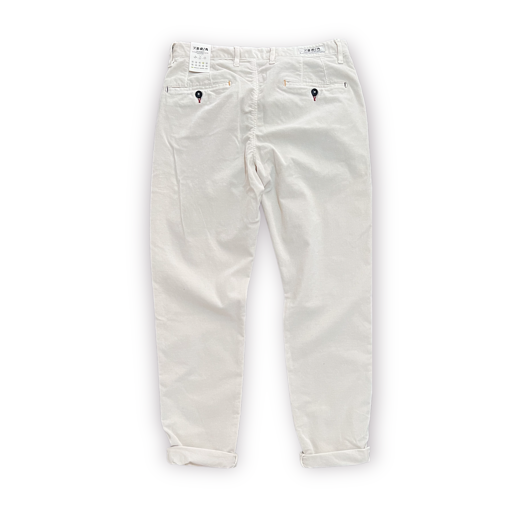 Pantalone Velluto Wembley AI Panna