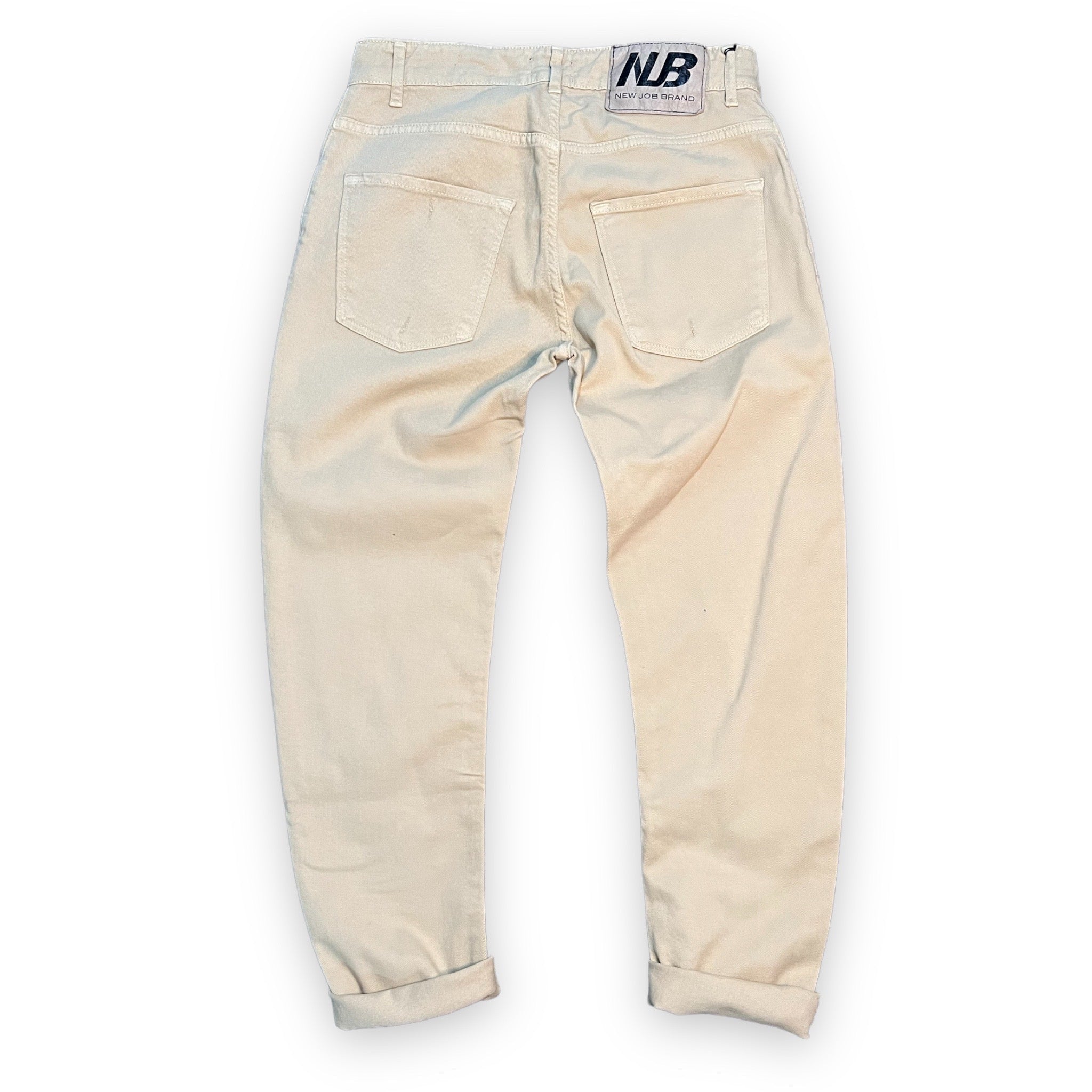 Jeans DSQ VELA Abrasioni Beige
