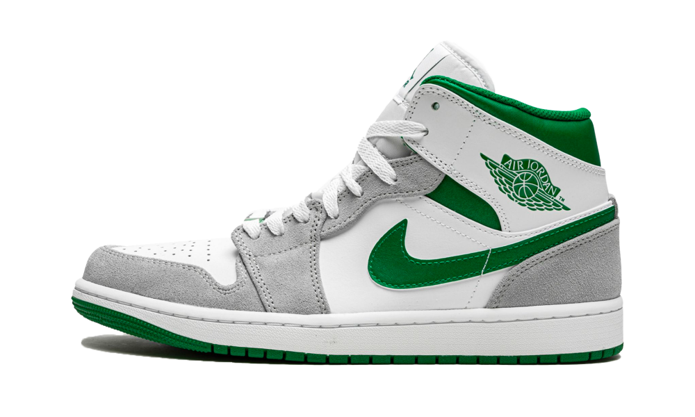 Jordan 1 MID Grey Green