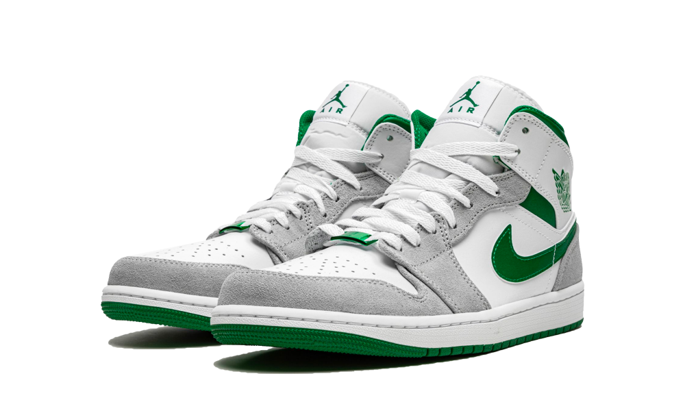 Jordan 1 MID Grey Green
