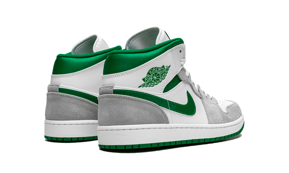 Jordan 1 MID Grey Green