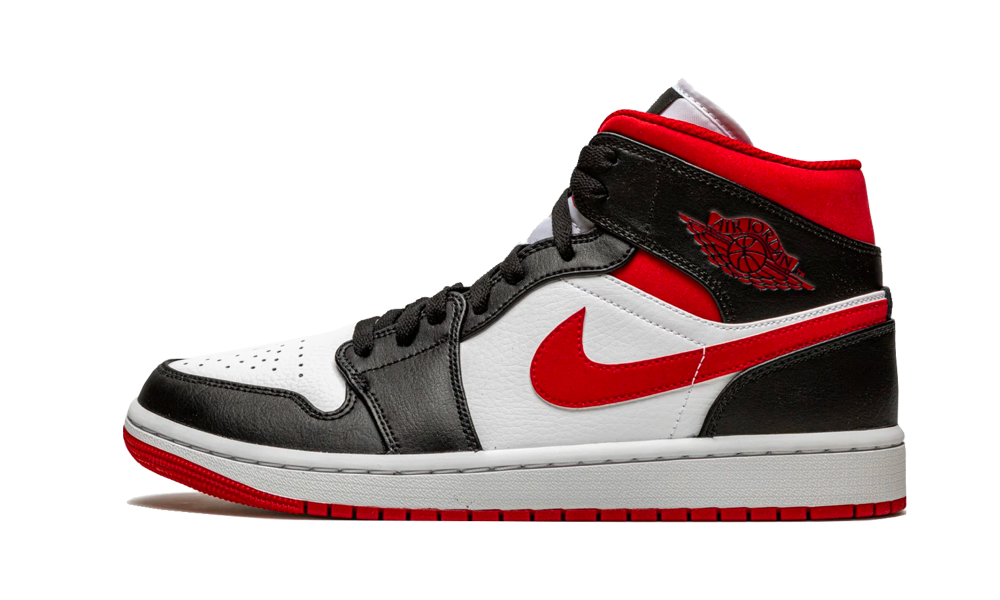 Jordan 1 MID Gym Red Black White