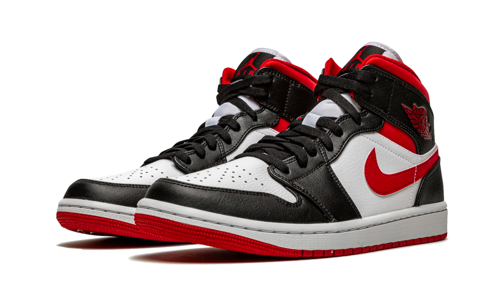 Jordan 1 MID Gym Red Black White