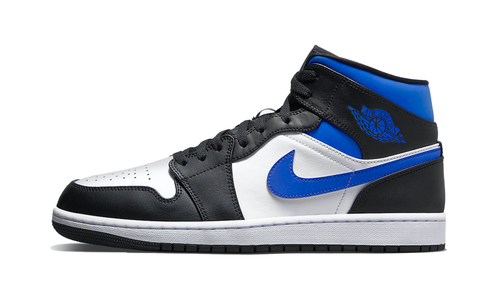 Jordan 1 MID Black Racer Blue