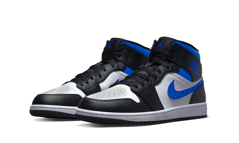Jordan 1 MID Black Racer Blue