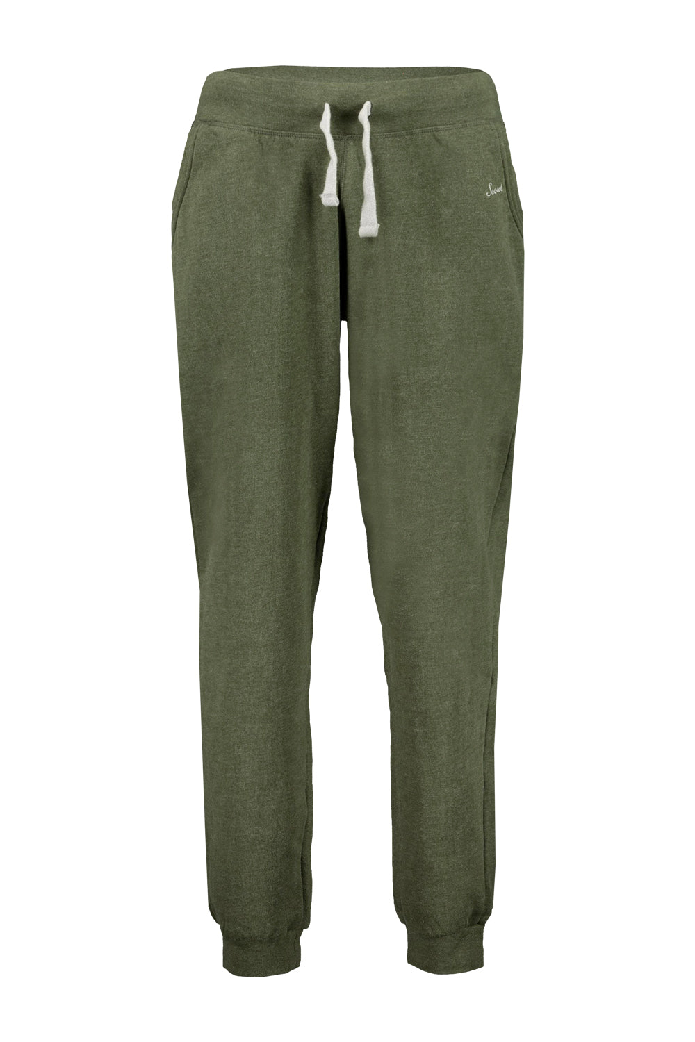 Pantalone Tuta Uomo Felpato Militare