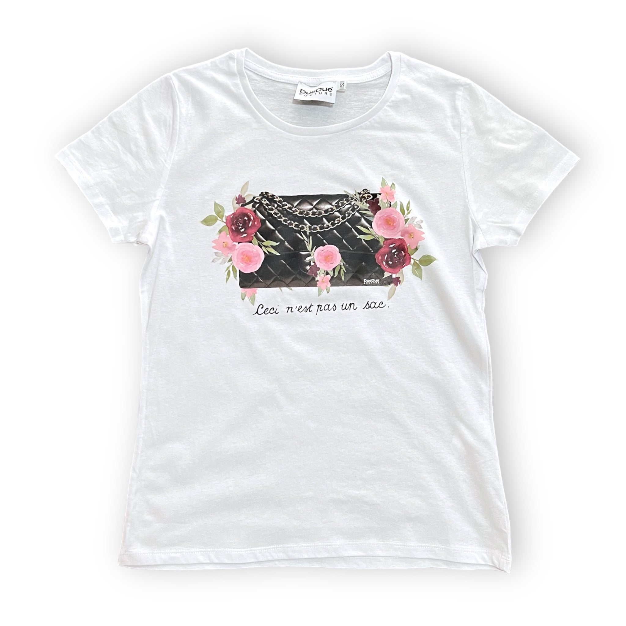 T-Shirt Donna BAG CH FLOWERS